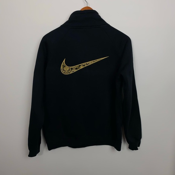 Limited Edition Gold Half Zip Sweatshirt - Picture 7 of 8